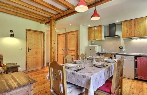 Plagne 1800 Apartamento | Espacioso dúplex renovado en La Plagne, cerca de pistas y comercios