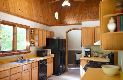 Haywood Casa | Spacious Retreat with Outdoor Firepit & Large Deck