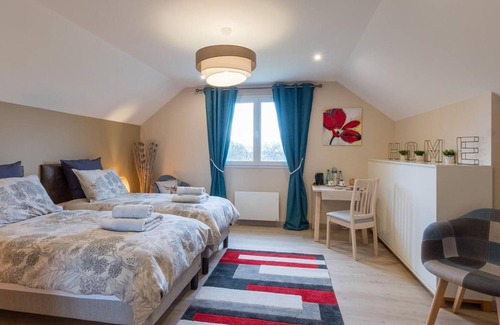 Vyans-le-Val Cama Y Desayuno | Habitación espaciosa con sauna y bicicletas eléctricas en Vyans-le-Val