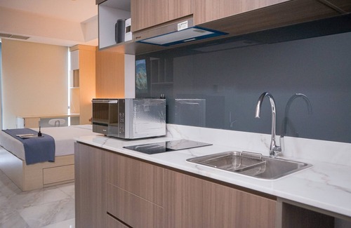Pinang Apartamento | Spacious Studio At Apartment The Smith Alam Sutera