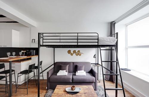 Butte-aux-Cailles Apartamento | Spacious Studio Cute Neighborhood - Place d'Italie