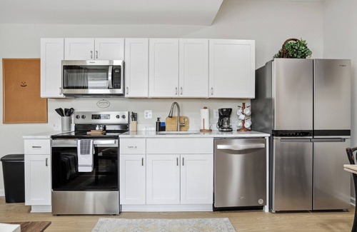 Fredericksburg Apartamento | Spacious studio with full kitchen & bath near Mary Washington
