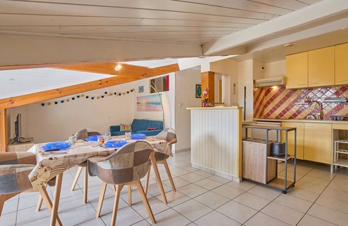 Barbotan-les-Thermes Apartamento | Amplio T2 en Barbotan con Parking y Wifi