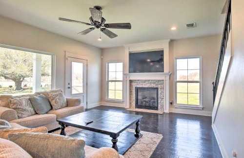 Yorktown Casa | Spacious Texas Getaway with Fire Pit and Pond!