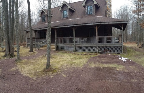 Albrightsville Casa | Acogedora Timber Frame Inicio