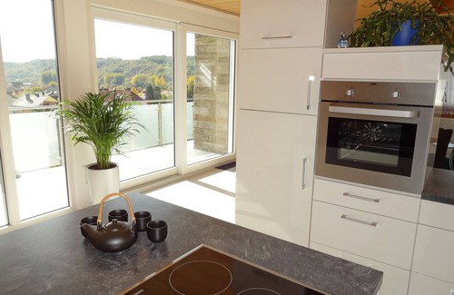 Sommerhausen Apartamento | Spacious vacation apartment "Main Sommerblick" - magnificent view over the Main valley