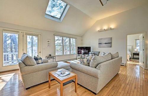 East Falmouth Casa | Spacious Waterfront Falmouth Home on Jenkins Pond!