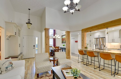 Winder Casa | Spacious Winder Getaway w/ Hot Tub + Game Room!