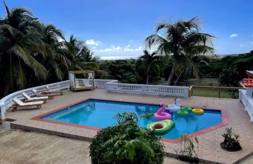 Puerto Real Casa | Spanish style farmhouse with 6 bedrooms, pool, incredible views in Vieques!