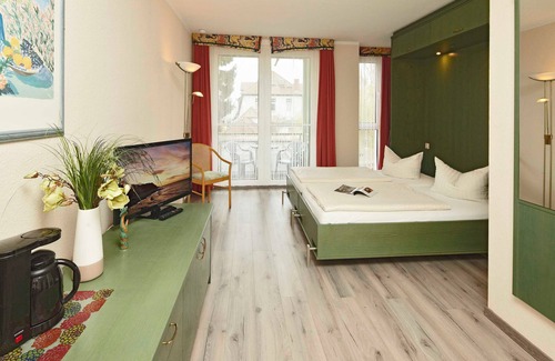 Seebad Bansin Complejo | Spar Apartment mit 2 Schlafzimmern - Aparthotel Tropenhaus Bansin