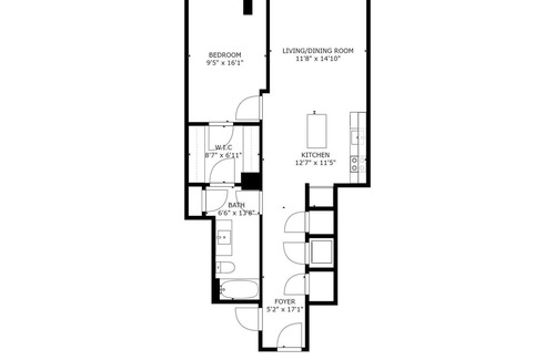 Eisenhower East Apartamento | Sparkling 1BR Near Carlyle Dist Shops & Metro Stns