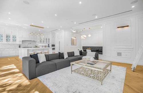 Melrose Casa | Spaulding Ave Farmhouse - Bespoke LA Home w/ Pool & Home Theater
