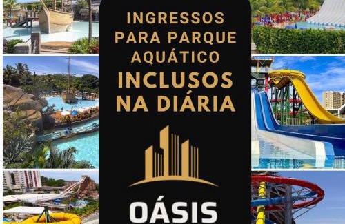 Prive das Caldas Apartamento | Spazzio diRoma com Parque Aquático Incluso
