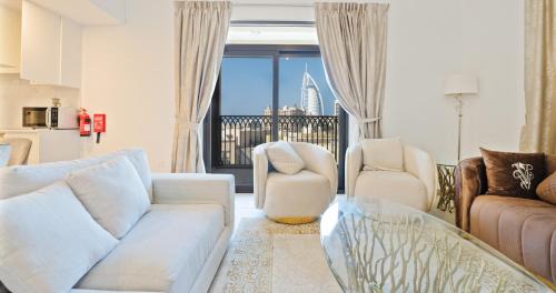 Umm Suqeim 3 Apartamento | Spectacular 2BR Apartment Full BurjAlArab View