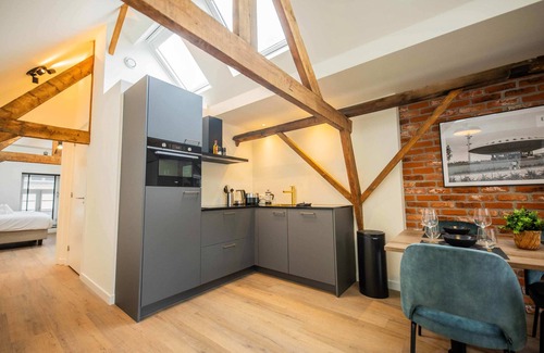 Eindhoven City Center Apartamento | Spectacular 70m² Penthouse with Terrace (R-51-C)