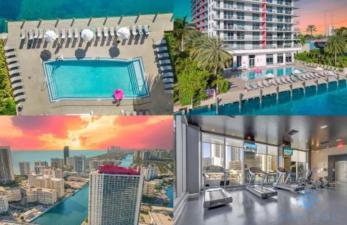 Hallandale Beach Hotel | Spectacular Apartment Beachwalk Bliss Pool Gym
