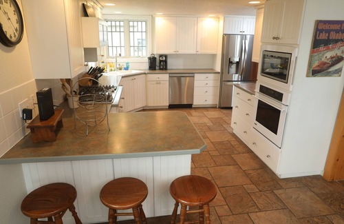 West Okoboji Casa | Spectacular historic beachfront home in West Lake Okoboji in Terrace Park.