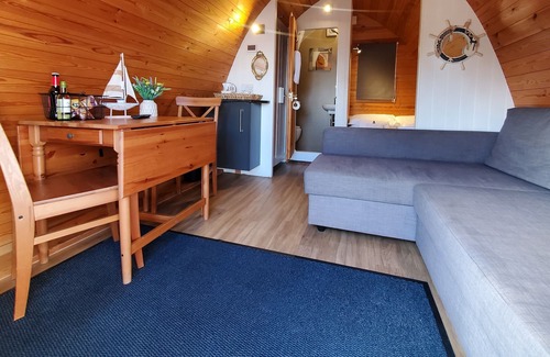 Morecambe Cabina | Spectacular Holiday Pod overlooking the River Lune