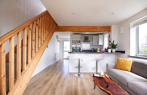 Porthtowan Apartamento | Spectacular one bedroom apartment , incredible coastal views, walk to the beach