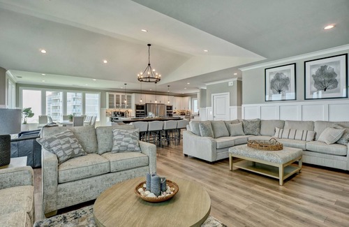 Sneads Ferry Casa | Spectacular 9 Bedroom Luxury Oceanfront sleeps 40 Heated Pool* + Hot Tub*!!