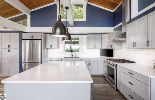 Lake Leelanau Cabaña | Spectacular view of Lake Michigan on wooded 37 acres access to beautiful beach