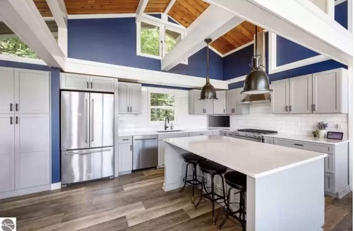 Lake Leelanau Cabaña | Spectacular view of Lake Michigan on wooded 37 acres access to beautiful beach
