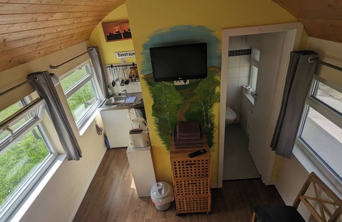 Kirchheilingen Apartamento | Spend the night in a railroad carriage - nostalgia & comfort in Thuringia