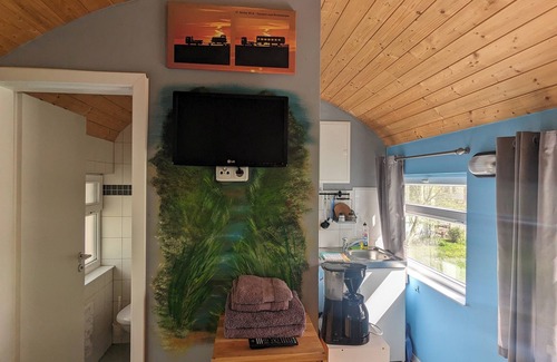 Kirchheilingen Apartamento | Spend the night in a railroad carriage - nostalgia & comfort in Thuringia