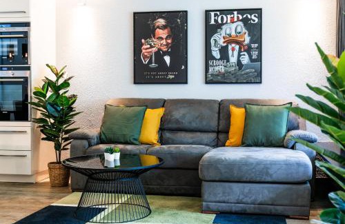 Engelberg Apartamento | Spirit Apartments - Balkon - Bergsicht