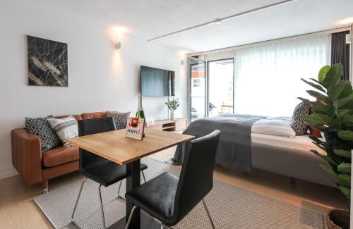 Engelberg Apartamento | Spirit Apartments - Studio #3 - Balkon - Parkplatz