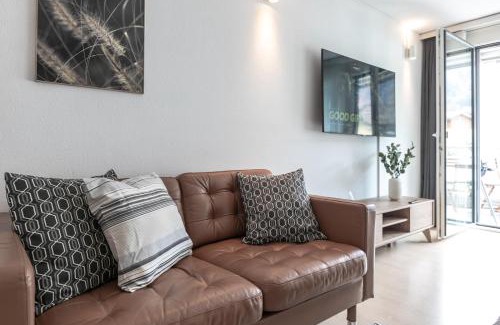 Engelberg Apartamento | Spirit Apartments - Studio #3 - Balkon - Parkplatz