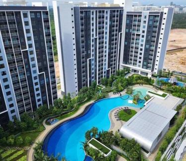 Kuala Langat District Apartamento | Splashmania Gamuda Cove Homestay KLIA Dengkil