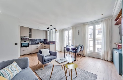 Quartier Sainte-Avoye Apartamento | Splendid 3 bdrs Flat in a Prime Location of Paris