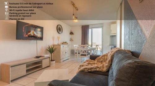 Saint - Martin - du - Touch Apartamento | Splendid T2 Piscine en été avec terrasse, Airbus et Aéroport