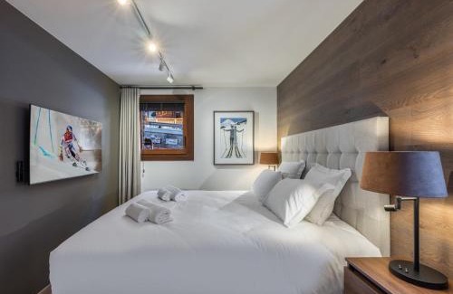 Courchevel Apartamento | Splendide appartement avec sauna à Courchevel Moriond, proche télécabine et pistes - FR-1-563-139