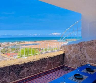 Oualidia Apartamento | Spot vue sur mer Uniquement les familles