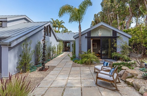 Central Malibu Casa | Sprawling garden compound with Pool, Spa and steps to Exclusive Private Beach