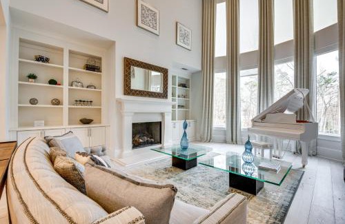 Suwanee Casa | Sprawling Suwanee Home Theater, Pool, Hot Tub!