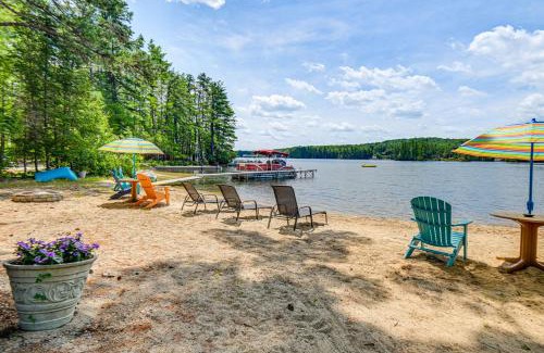 Shapleigh Casa | Square Pond Vacation Rental with Boat Dock and View!