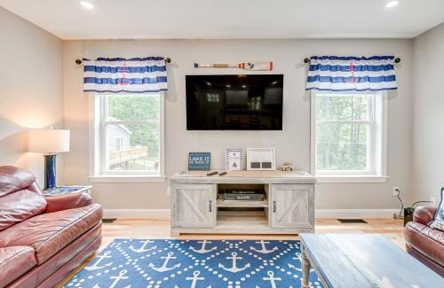 Shapleigh Casa | Square Pond Vacation Rental with Boat Dock and View!