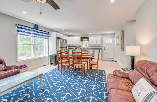 Shapleigh Casa | Square Pond Vacation Rental w/ Boat Dock & View!