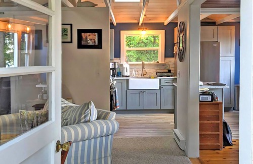 Shapleigh Casa | SQUARE POND Waterfront Lake House With Beautiful Views, Dock and Swimming Float!