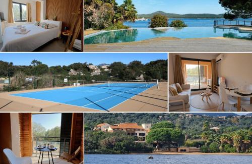 Pianotolli-Caldarello Apartamento | Stéphi - Superbe T2 accès plage, piscine chauffée