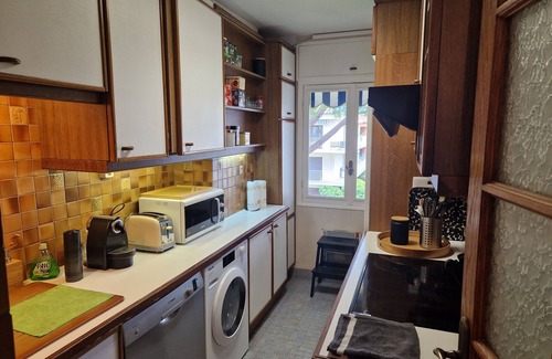 Nice Apartamento | Centro ciudad St Jean Cap Ferrat, 60m2, terraza 14m2 vista al mar. Parking