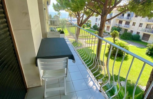 Nice Apartamento | Centro ciudad St Jean Cap Ferrat, 60m2, terraza 14m2 vista al mar. Parking
