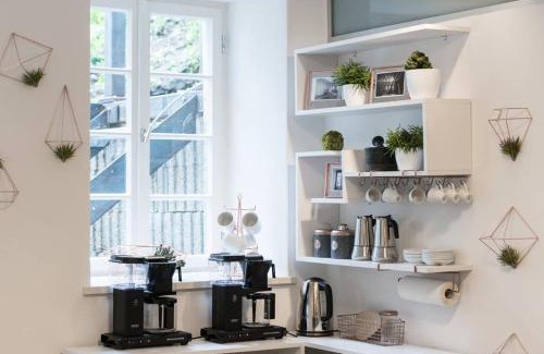Monschau Apartamento | Stadthaus Monschau Aqua&Blue (14 Gäste)