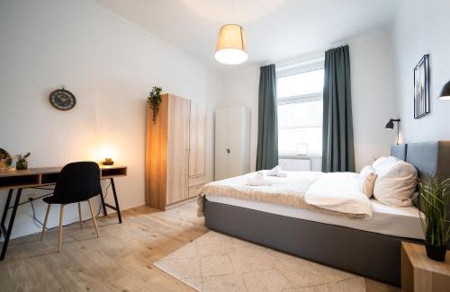 Frohnhausen Apartamento | Stadtwohnung Helene in Messenähe