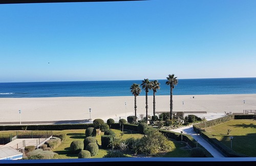 La Cote Radieuse Apartamento | Apartamento de pie, vistas al mar y a la montaña, piscina y garaje