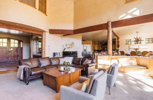 Elk Crossing Casa | Star Mountain Lodge💎23 Guests🏔️Grotto Waterfall🌊Theater🍿Game room🧖‍♀️Spa