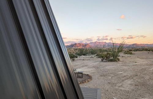 Study Butte-Terlingua Apartamento | Stardust Big Bend Luxury A-Frame#1 with a fab view